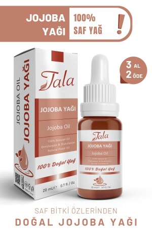 MNZ-100% زيت جوجوبا النقي والطبيعي 20 مل - Tala