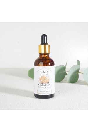 MNZ-100% طبيعي و نقي الكالندول (كالندول) زيت زيت الزجاجة -50 مل كال - LAR Herbal