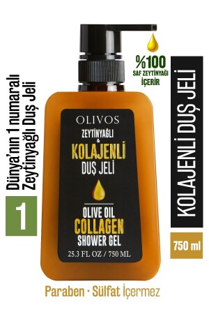 MNZ-100% الكولاجين الطبيعي وزيت الزيتون حمام ومحم الجيل الجاف للمسح والغذاء - Olivos