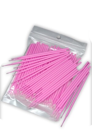 MNZ-100Pcs ريش الحرير فرشاة الفراشة الميكروبلاديج مكياج دائم 100Pcs - Armonikonya
