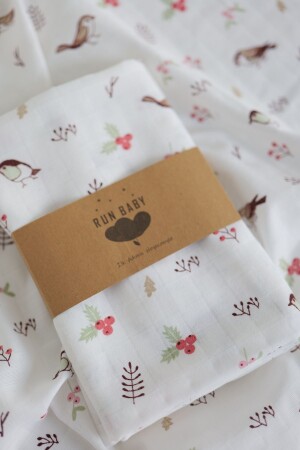 MNZ-100x120cm Oeko-tex مرخصة لطفلة موسليين غطاء غطاء غطاء موسليين الركض - runbaby