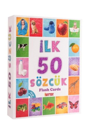 بطاقة فلاش MNZ-1161 50 كلمة الأولى - Diytoy