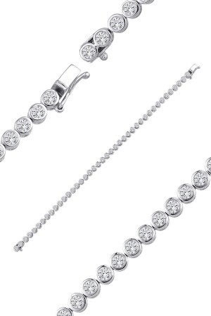 MNZ-2 74ct (E-F إلخ) سوار المياه الماسية - Iryum