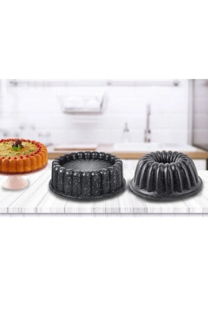 MNZ-2- Piece Cast Iron كيك كيك أسيائي قُطع كيك قُطع - Ada