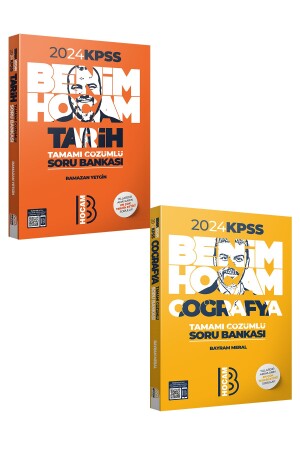 MNZ-2024 KPSS التاريخ والجغرافيا حل بالكامل البنك السؤال المقرر بنيم هوكام المنشورات - Benim Hocam Yayınları