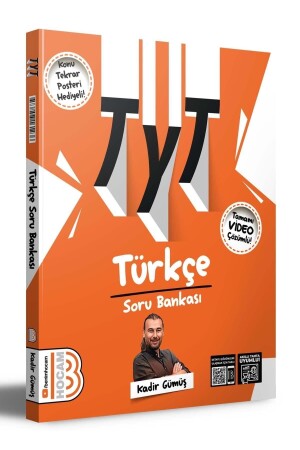MNZ-2024 Tyt تركية كامل الفيديو بنك الأسئلة مع الحل والعلامة التشريعية هدية 9786258161236 - Benim Hocam Yayınları