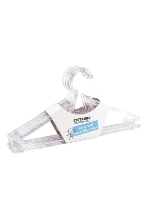 MNZ-24-قطع ملابس الأطفال الكريستال شنق طفل شنق شفاف - Decobella