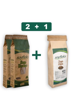 MNZ-2x لحم صويا محل 400 ج + كوب صويا 300 ج - Soyfleks