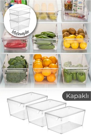 MNZ-3 قطع غطية ثلاجة منظمة 20 x 32.5 x 14 سم NHBBK01 - Nesto Home