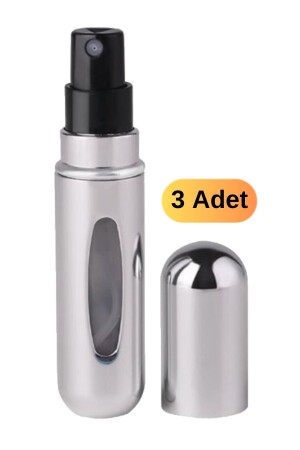MNZ-3 قطع تصميم معتدل العطر قابل للتعبئة زجاجة الفاخرة الصغيرة السفر 5 مل زجاجة العطر في جيب حمولة سم20w(3pcs) - Utelips