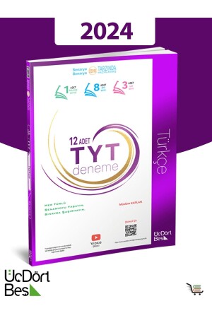 MNZ-345-2024 نموذج TYT 12 اختبار تركيا - Üç Dört Beş Yayıncılık