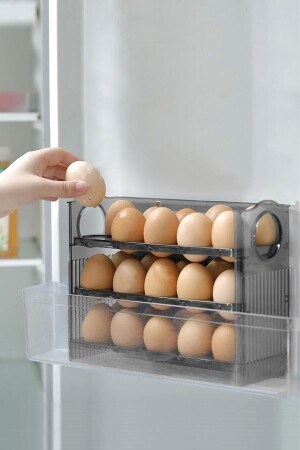 MNZ-3-Shelf ثلاجة منظمة البيض SC4301 - Sunplast