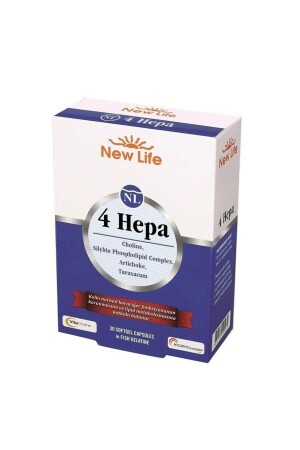 MNZ-4 Hepa 30 Softgels - New Life