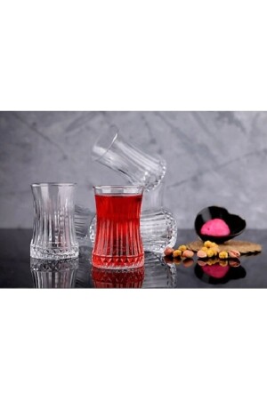 MNZ-42901 كوب الشاي اليسيا مجموعة 6 PŞB-4291 - Paşabahçe