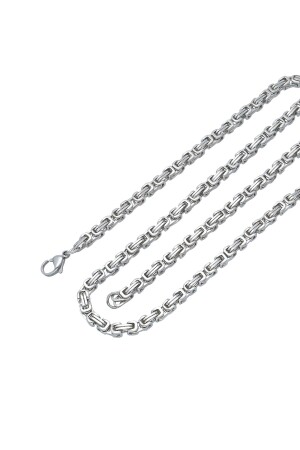 MNZ-4mm. 60cm. Kral Steel الرجال سلسلة الرمادي لون As62-4 ehy-as62-4 - Chavin