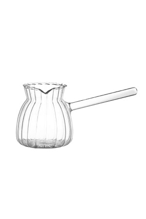 MNZ-500ml سيفا حرارة مقاومة الزجاج وعاء قهوة مع شريط - Vivien Home