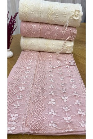 MNZ-50x90 4 قطع 100% قطن خليط طلاء قوس طلاء مع نمط منشفة طلاء*4 قطع* - AYHANHOME