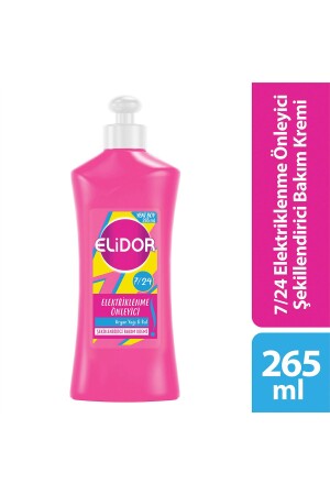MNZ-7 24 كريم رعاية الشعر مضاد للجمد زيت الأرجان العسل 265 مل - Elidor