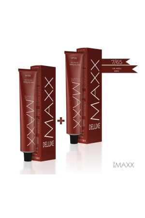 MNZ-7-65 غرنيت حمراء 2 حزمة لون الأنابيب الكريم - Maxx Deluxe