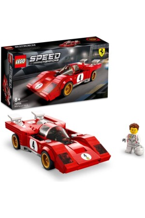 MNZ-76906 بطولة السرعة - 1970 فيراري 512م - 291 قطعة عمر 8 - Lego