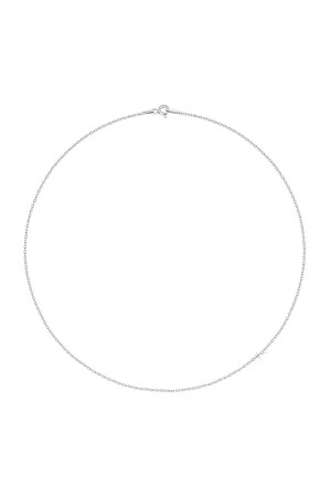 MNZ-925 سلسلة رقيقة عنق فضية ناجحة - Enesstore