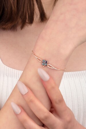 MNZ-925 سبرينغ الفضة الغامضة توباس الحجر النجمة سوار - Miavi Silver