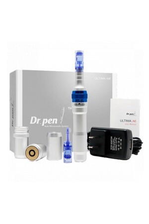 MNZ-A6 Dermapen درمارولير أصلي مع بطارية بديلة قابلة للتشحن - جهاز Dermapen dr. pen01 - Dr.Pen Auto Microneedle System