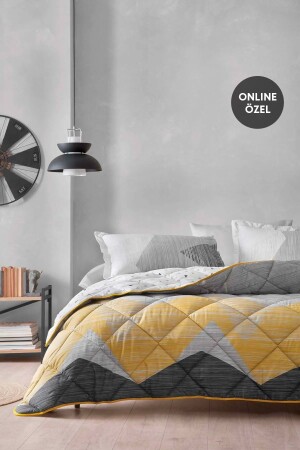 مجموعة نوم واحدة من MNZ-Aden - رمادي - Yataş