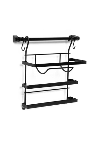 MNZ-Akın Lux Foil and Stretch Film Holder - EVİDEAHHA023 السوداء - Genel Markalar