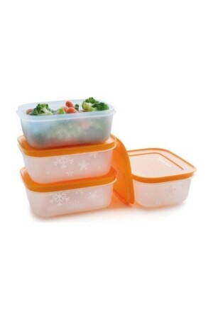 MNZ-Alaska مجموعة البرتقالية من 4 11130341 - Tupperware