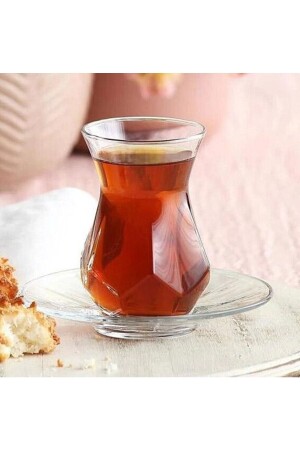MNZ-Alya 6 قطع زجاج شاي - Lav
