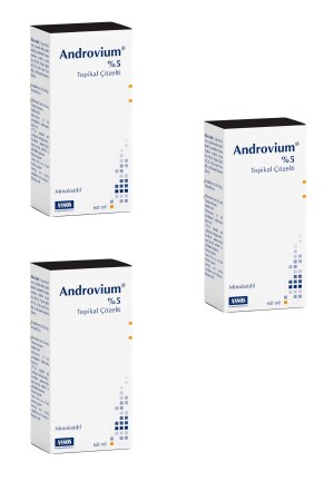 MNZ-Androvium 5% حل موضعي 60 مل 3 أجزاء - Assos