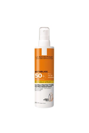 MNZ-Anthelios SPF 50 غير مرئية حماية الجسم عالية واقية الشمس رش 200 مل TYC00493894033 - La Roche Posay