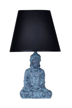 MNZ-Anthracite Black تصميم عصري بوذا شمعة Qdecabjbuda004 - Qdec