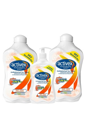 MNZ-Antibacterial Liquid Soap Active 1.5+1.5+700ml ACTA15700 - Activex