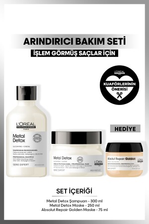 MNZ-Anti-Metal طهير المعادن ديتوكس رعاية الشعر المعدة للشعر المعالج والضرر - L'oreal Professionnel