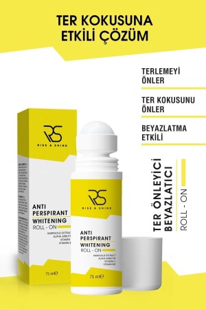 MNZ-Antiperspirant تقشير المضرب - 75 مل - Rise And Shine