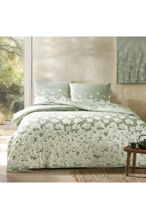 MNZ-April Ranforce غطاء غطاء مزدوج غطاء مجموعة خضراء 000001000045530003 - Taç