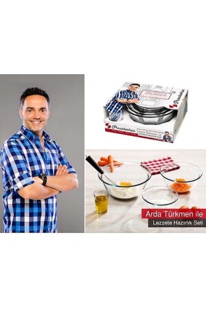 مجموعة إعدادات MNZ-Arda Turkmen 4 قطع 1081466-T - Paşabahçe