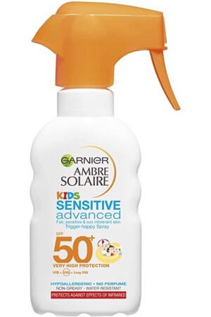 MNZ-As Spray Kids حساسة متقدمة (f 50+) 200 مل غارنير - Garnier