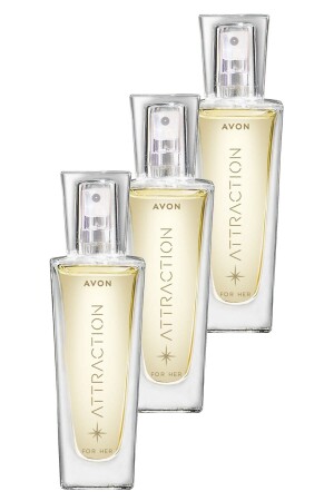 MNZ-Attraction عطر نسائي Edp 30 مليلتر مجموعة من ثلاثة - Avon
