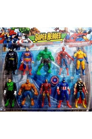 (MNZ-Avengers Toy Hulk Thor Thandman) مجموعة 10 250174142 - AVENGERS