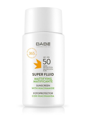MNZ-Babe Super Fluid Spf50 كريم الشمس المقاوم للماء 50 مل 631572 - Babe Laboratorios