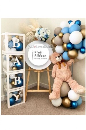 (MNZ-Baby Birthday Set) عيد ميلاد سعيد - Bidolumutluluk