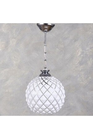 MNZ-Baklava Glass White Single UÇ266ARR - Uçar