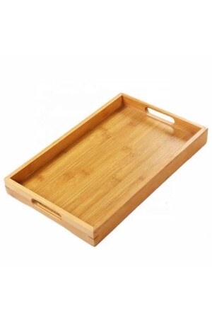 MNZ-Bamboo الطبيعي مستطيلة الصندوق 40x30 سم ELZ1234 - ELZEY HOME