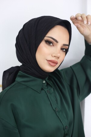 (MNZ-Bamboo Scarf) - الأسود - Bked00001 - Diella