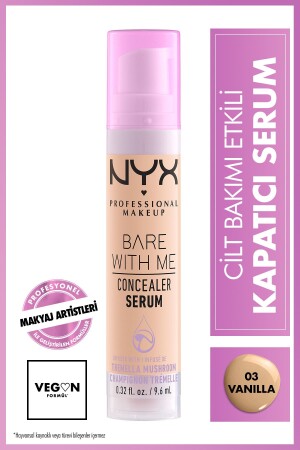 MNZ-Bare with Me مخفف الصيروم 03 فانيلا - Nyx Professional Makeup