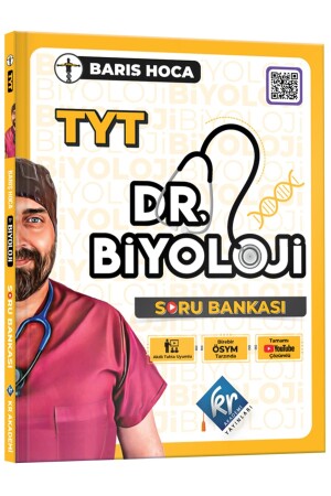 MNZ-Barış Hoca TYT دكتور علم الأحياء بنك الأسئلة 9786256374317 - KR Akademi Yayınları
