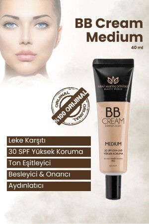 كريم MNZ-Bb متوسط 40 مل - Arap Makyaj Dünyası